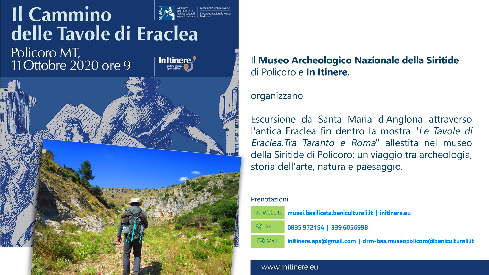 Policoro - Il cammino delle Tavole di Eraclea 11_Ottobre_2020